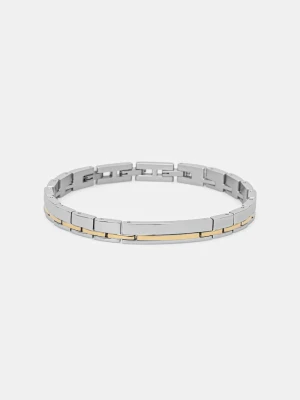 Trussardi bransoletka T-STEEL srebrny