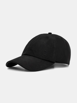 Trussardi czapka z daszkiem kolor czarny E076C000005N