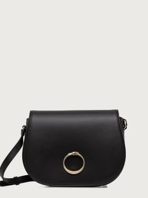 Trussardi damskie skórzane czarny