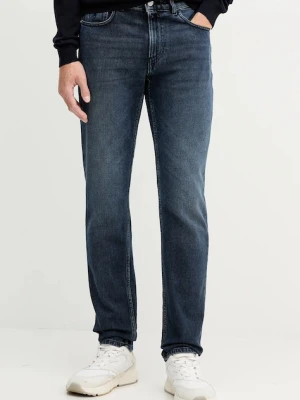 Trussardi jeansy męskie kolor granatowy P402H504772N