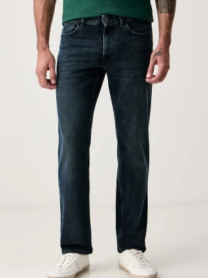 Trussardi jeansy slim fit męskie niebieski