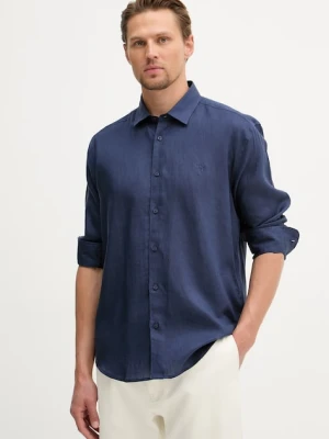 Trussardi koszula męska lniana