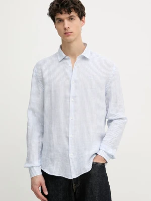 Trussardi koszula męska lniana