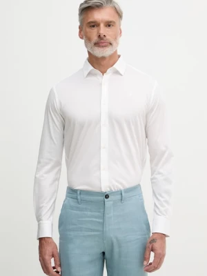 Trussardi koszula męska z bawełną