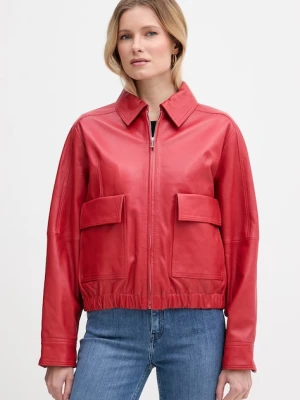 Trussardi krótka kurtka damska skórzana