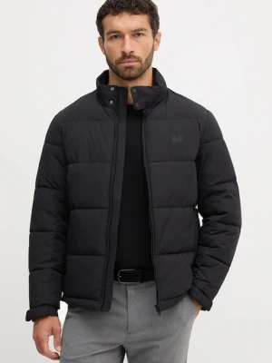 Trussardi kurtka kolor czarny przejściowa F007M000012N