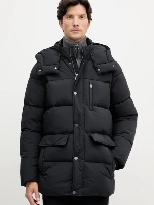 Trussardi kurtka kolor czarny zimowa F008M000013N