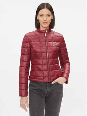 Trussardi Kurtka zimowa 56S00924 Bordowy Regular Fit