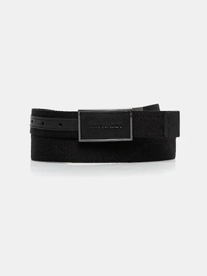 Trussardi pasek męski kolor czarny B347B000013N