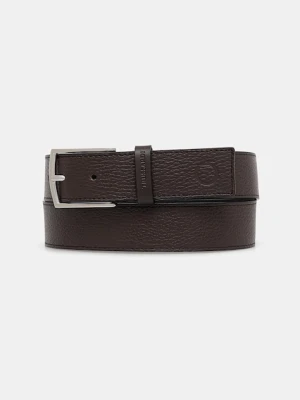 Trussardi pasek skórzany męski kolor brązowy B349B000012N