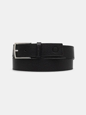 Trussardi pasek skórzany męski kolor czarny B349B000012N