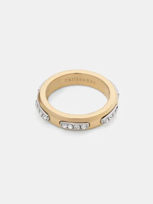 Trussardi pierścionek TJAYY110