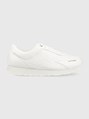 Trussardi sneakersy Football kolor biały 79A00855 9Y099998