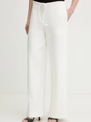 Trussardi spodnie dresowe damskie bawełniane