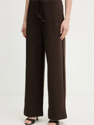 Trussardi spodnie dresowe damskie bawełniane