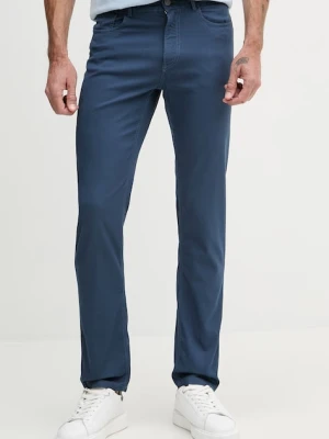 Trussardi spodnie męskie bawełniane z elastanem