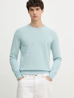 Trussardi sweter męski z bawełną