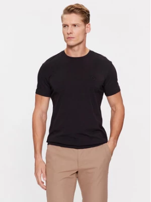 Trussardi T-Shirt 52T00767 Czarny Regular Fit
