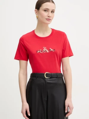 Trussardi t-shirt bawełniany