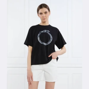 Trussardi T-shirt GREYHOUND HEATMAP PRINT COTTON JERSEY 30/1 | Relaxed fit
