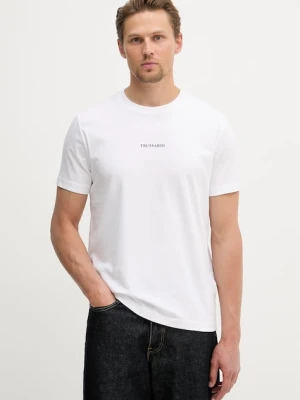 Trussardi t-shirt męski bawełniany