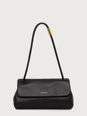 Trussardi torebka crossbody damska skórzana czarny