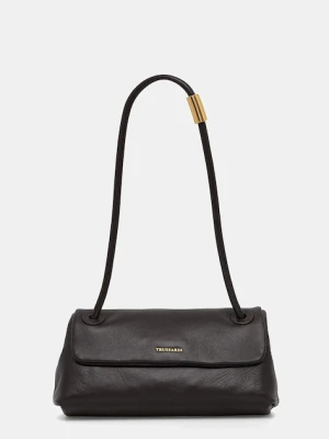 Trussardi torebka skórzana kolor brązowy Z610E005987N