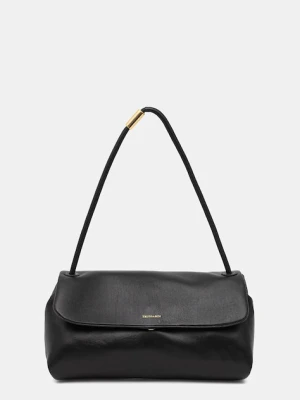 Trussardi torebka skórzana kolor czarny Z611E005988N
