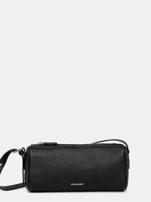 Trussardi torebka skórzana kolor czarny Z641E106104N