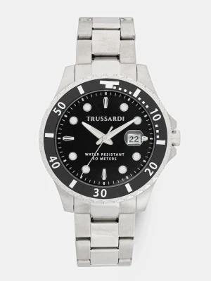 Trussardi zegarek CITY LIFE srebrny