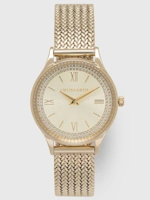 Trussardi zegarek damski kolor złoty R2453152506