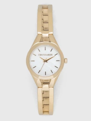 Trussardi zegarek damski kolor złoty R2453159501