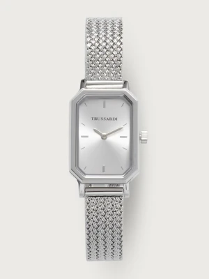 Trussardi zegarek damski srebrny