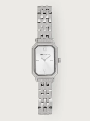 Trussardi zegarek damski srebrny