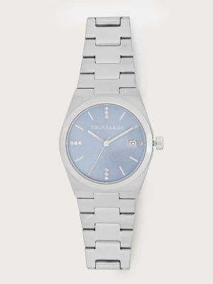 Trussardi zegarek damski srebrny