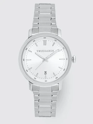 Trussardi zegarek męski kolor srebrny R2453147017