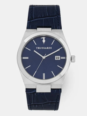Trussardi zegarek męski T-MILANO granatowy