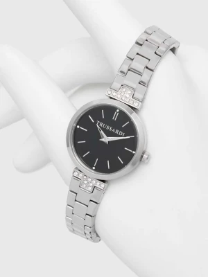 Trussardi zegarek srebrny