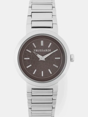 Trussardi zegarek T-BRIDGE damski kolor srebrny R2453171507