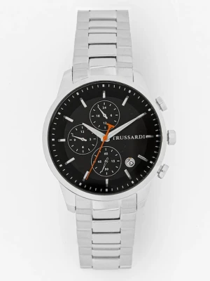 Trussardi zegarek T-BRIDGE męski kolor srebrny R2453171002