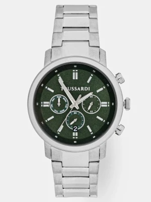 Trussardi zegarek T-COUPLE męski kolor srebrny R2453147016