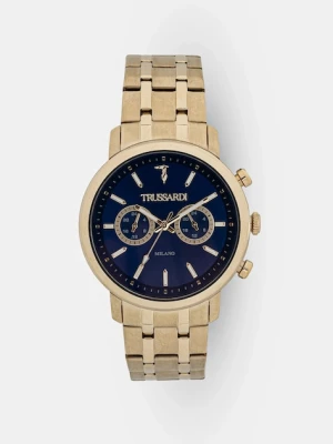 Trussardi zegarek T-COUPLE męski kolor złoty R2453147002