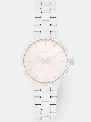 Trussardi zegarek T-ESSENZA srebrny