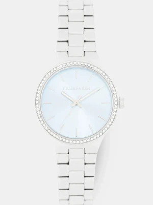 Trussardi zegarek T-ESSENZA srebrny