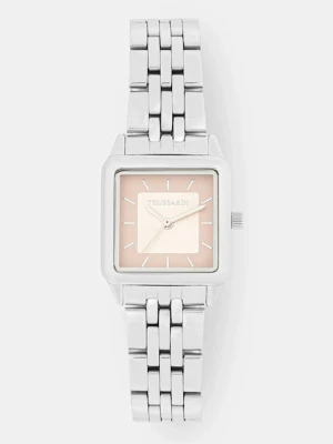 Trussardi zegarek T- FORMA damski kolor srebrny R2453173503