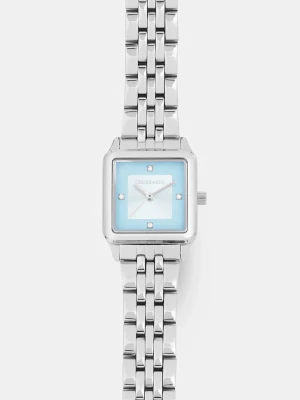 Trussardi zegarek T- FORMA srebrny