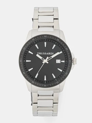 Trussardi zegarek T-HAWK męski kolor srebrny R2453153006