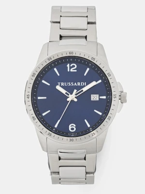 Trussardi zegarek T-HAWK męski kolor srebrny R2453153008