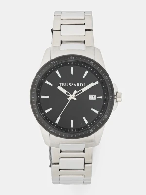 Trussardi zegarek T-HAWK srebrny