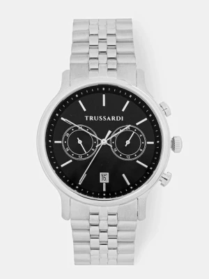 Trussardi zegarek T-INEDITO srebrny